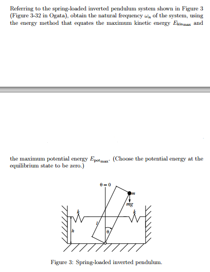 Solved This Is Problem B-3-19 Out Of Ogata System Dynamics, | Chegg.com