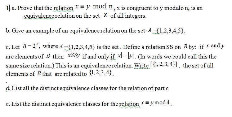 Y = Modulo X - Modulo