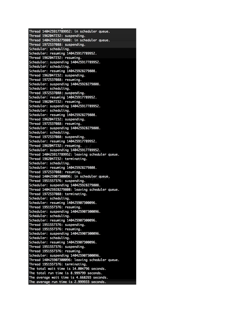 i do have the code schedule.c and the rest. but i