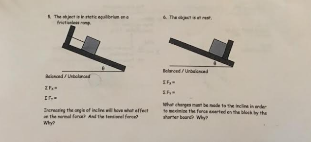 Solved The Object Is In Static Equilibrium On A Frictionless | Chegg.com