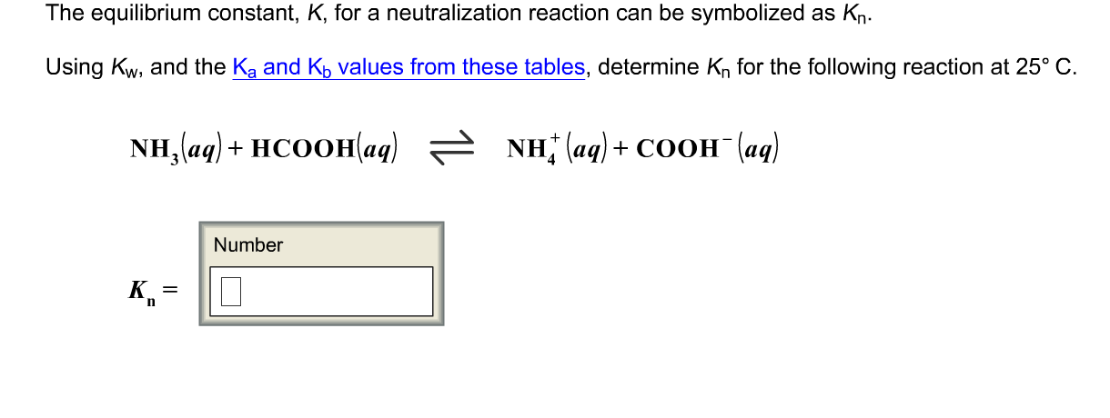 Base Formula Ionization Constant | Chegg.com