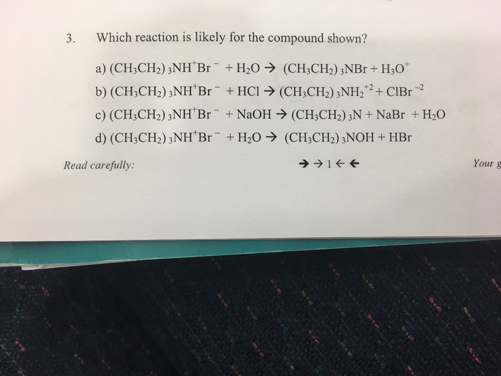 solved-which-reaction-is-likely-for-the-compound-shown-a-chegg