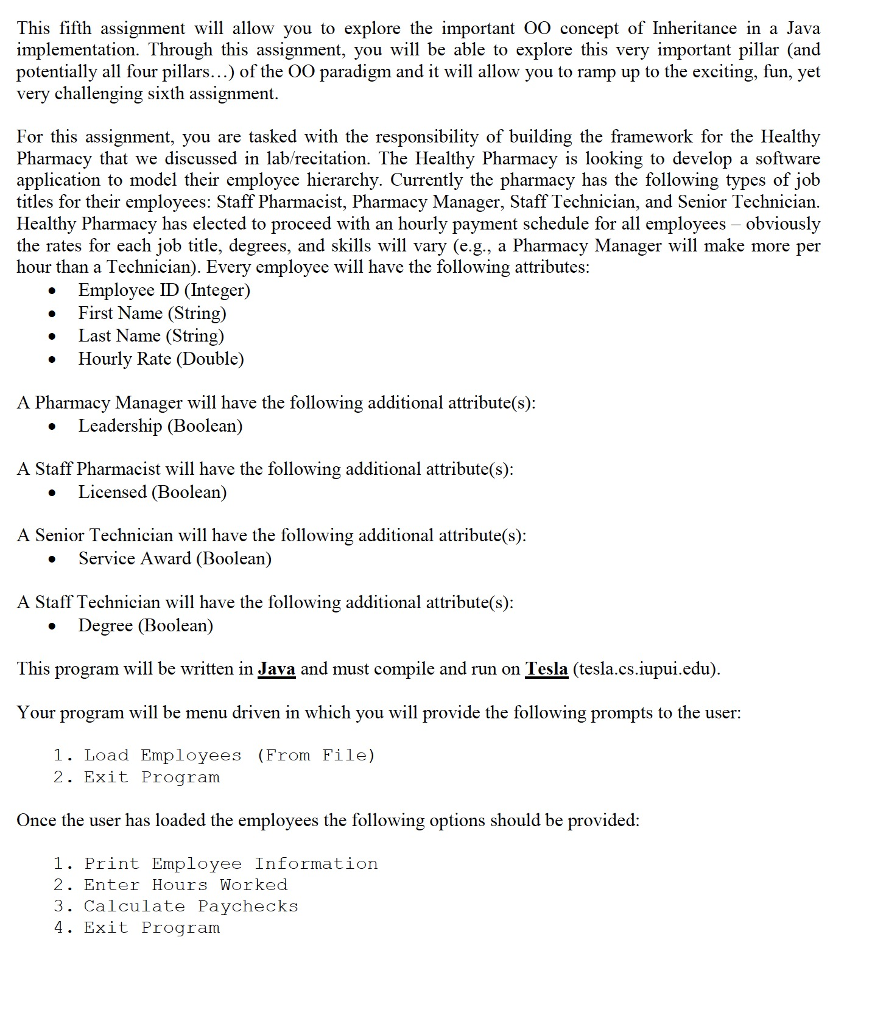 Solved This fifth assignment will allow you to explore the | Chegg.com