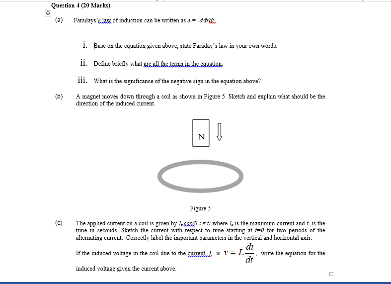 Solved Question 1 (20 Marks) (a) Consider two equal point | Chegg.com