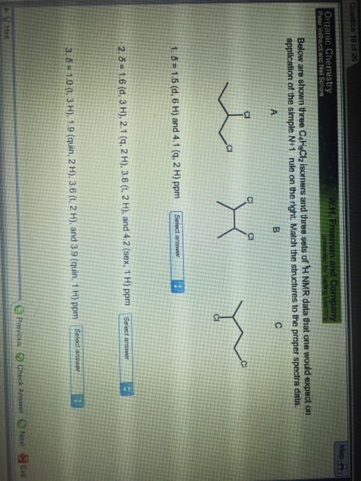 Solved Below Are Shown Three C 4h 8cl 2 Isomers And Three Free Nude