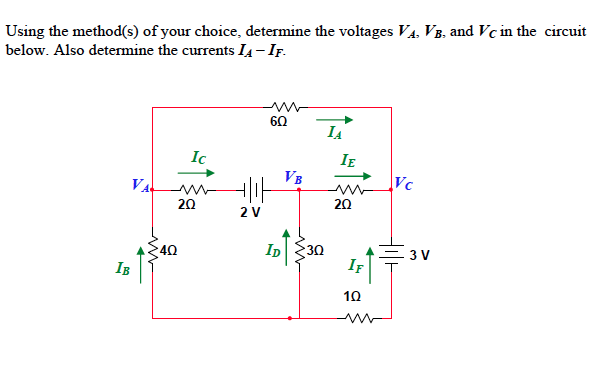 Solved Using the method(s) of your choice, determine the | Chegg.com