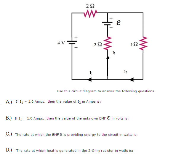 Solved Use This Circuit Diagram To Answer The Following