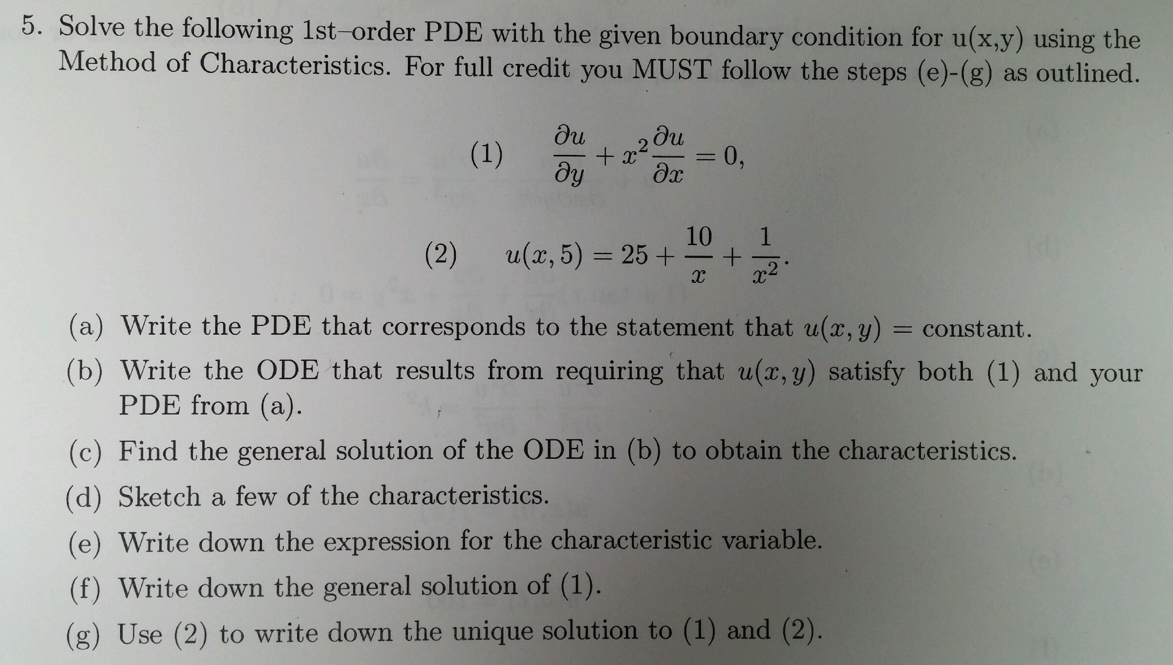 solve-the-following-1st-order-pde-with-the-given-chegg