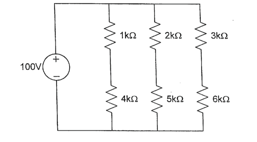 Solved determine the voltages across and currents through | Chegg.com