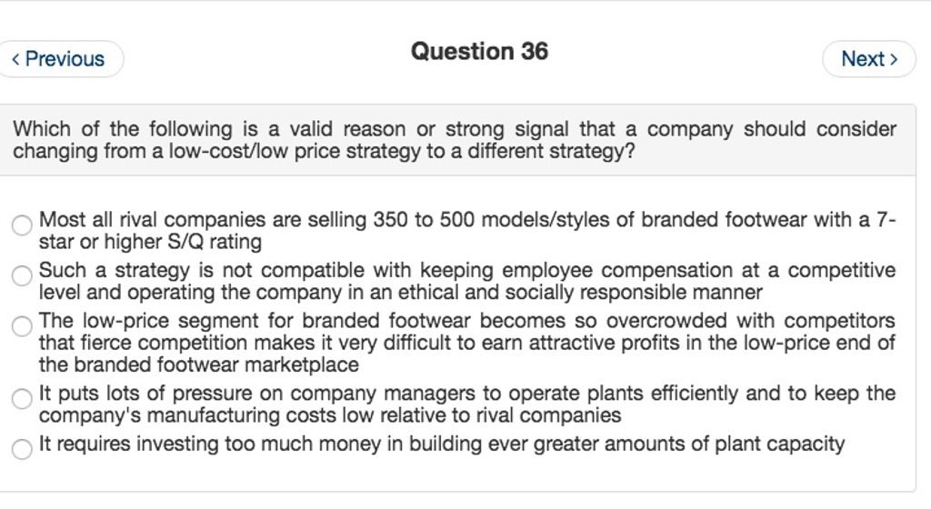 Solved Which of the following is a valid reason or strong | Chegg.com