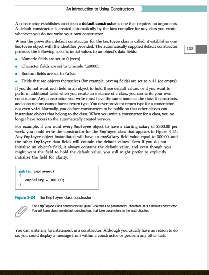 Solved An Introduction to Using Constructors When you create | Chegg.com