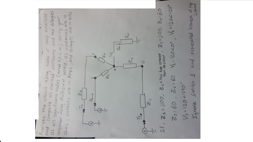 Solved Analyze The Circuit Using Node Or Loop Analysis And