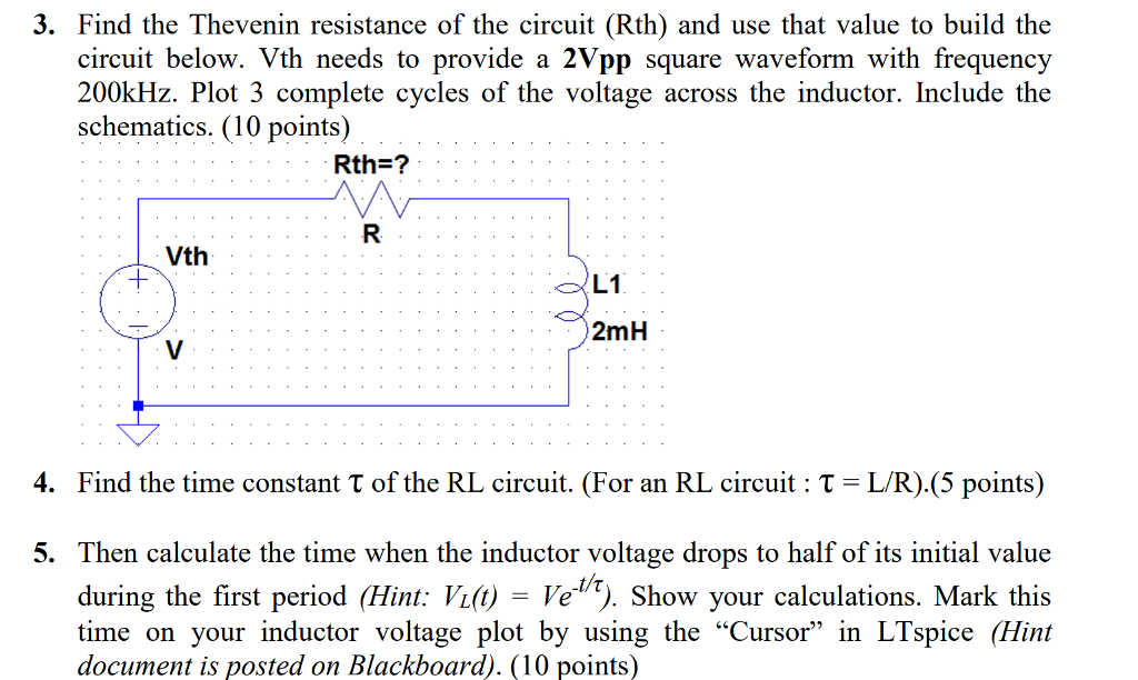 Solved 3. Find the Thevenin resistance of the circuit (Rth) | Chegg.com