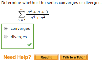 converges diverges guessed