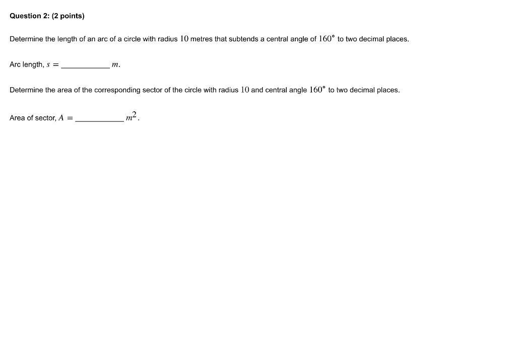 solved-determine-the-length-of-an-arc-of-a-circle-with-chegg