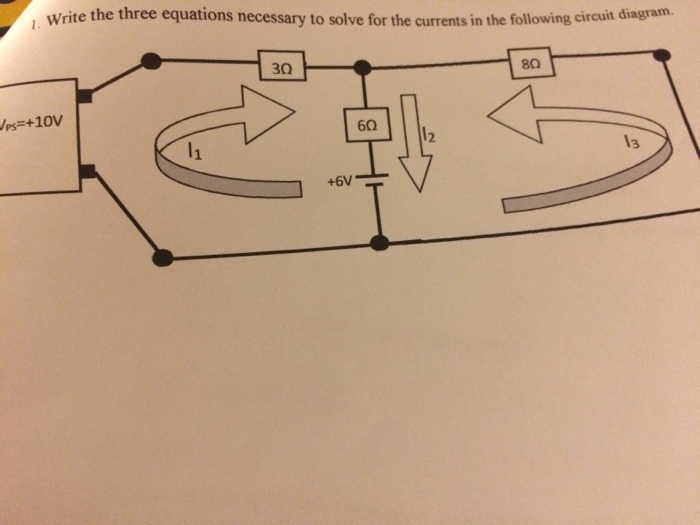 Circuit Diagram Equations