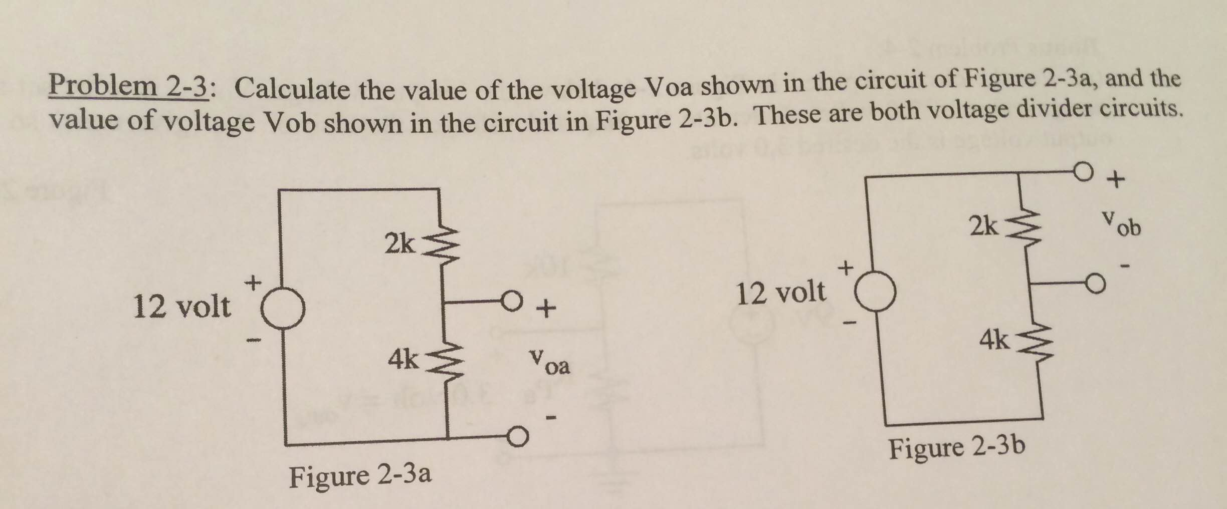 Solved Problem 2-2: The Circuit Of Figure 2-2 Has 3 | Chegg.com