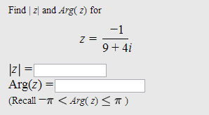 arg z 1 z 1 )= pi 3