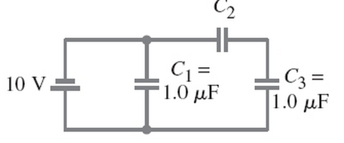 Solved What is the ratio of the voltage V1 across capacitor | Chegg.com