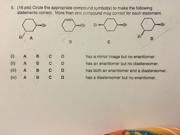 Solved Circle The Appropriate Compound Symbol s To Make The Chegg