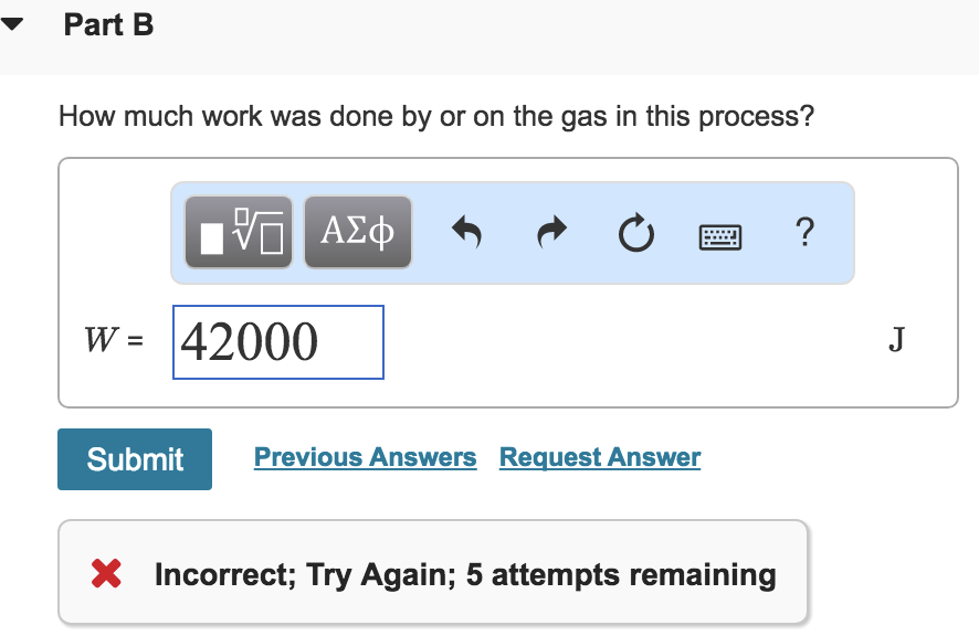 Solved Exercise 19.13 Constants The pV diagram in the figure | Chegg.com