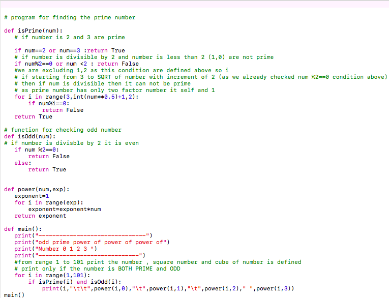 PYTHON; need this program changed; notation must be | Chegg.com