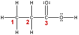 Solved Use The Following Lewis Diagram For Propanoic Acid To 