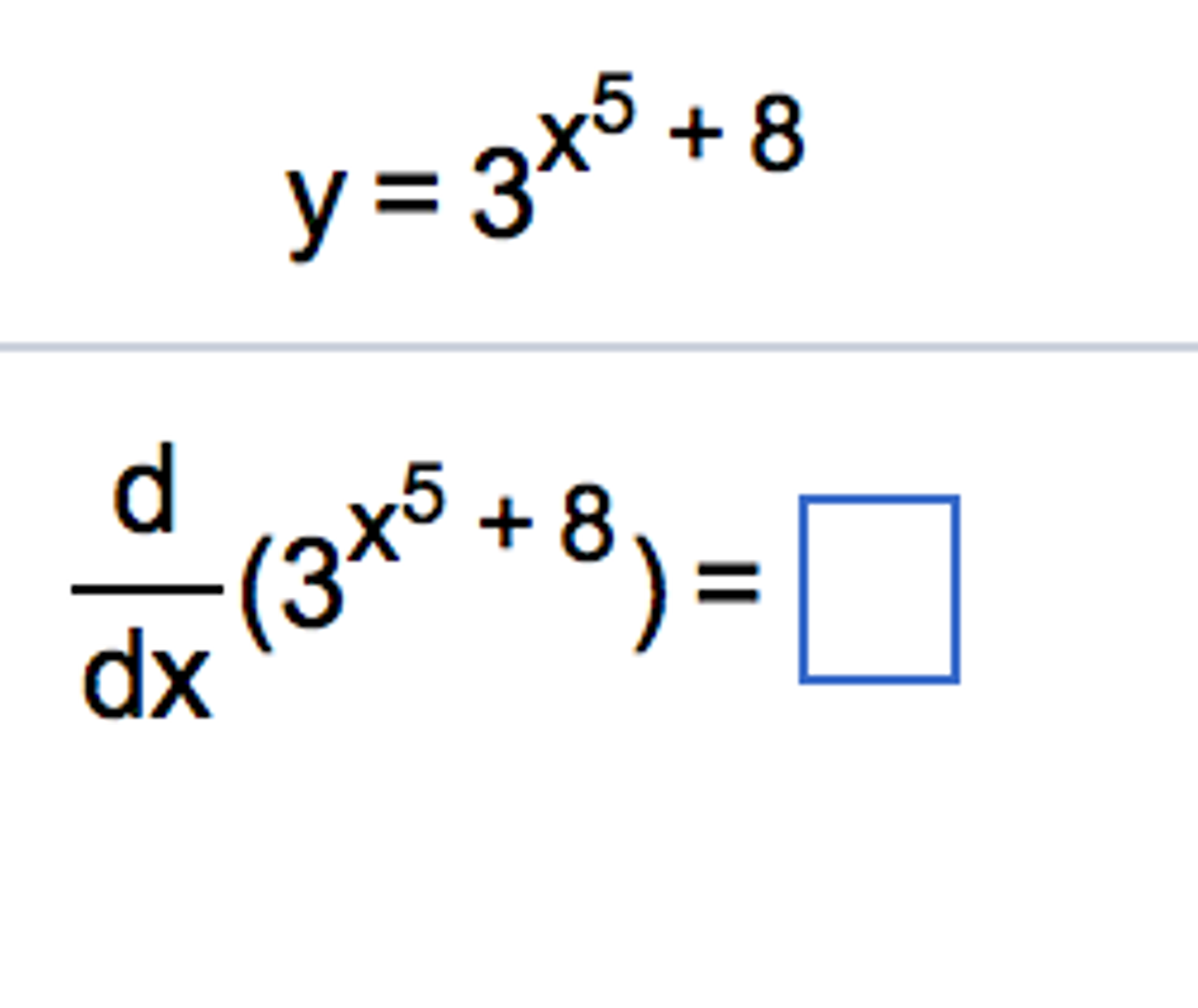 Solved Y 3 x 8 D dx 3 x 5 8 Chegg solved-y-3-x-8-d-dx-3-x-5-8-chegg