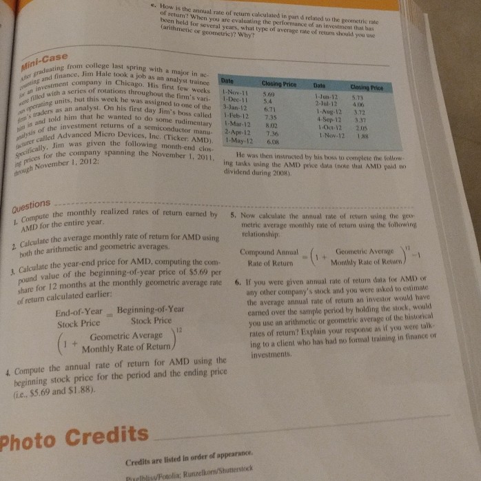 how-i-of-s-the-annual-rate-of-return-calculated-in-chegg