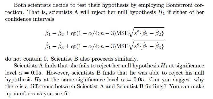 Suppose That A And B Are Two Scientists Working On | Chegg.com