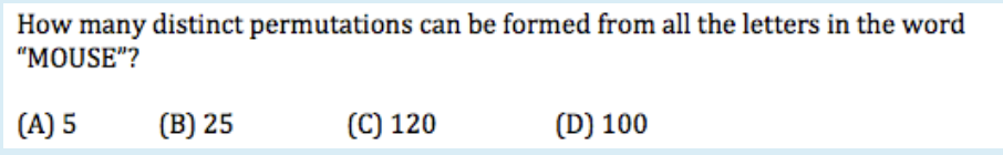 Solved How Many Distinct Permutations Can Be Formed From All | Chegg.com