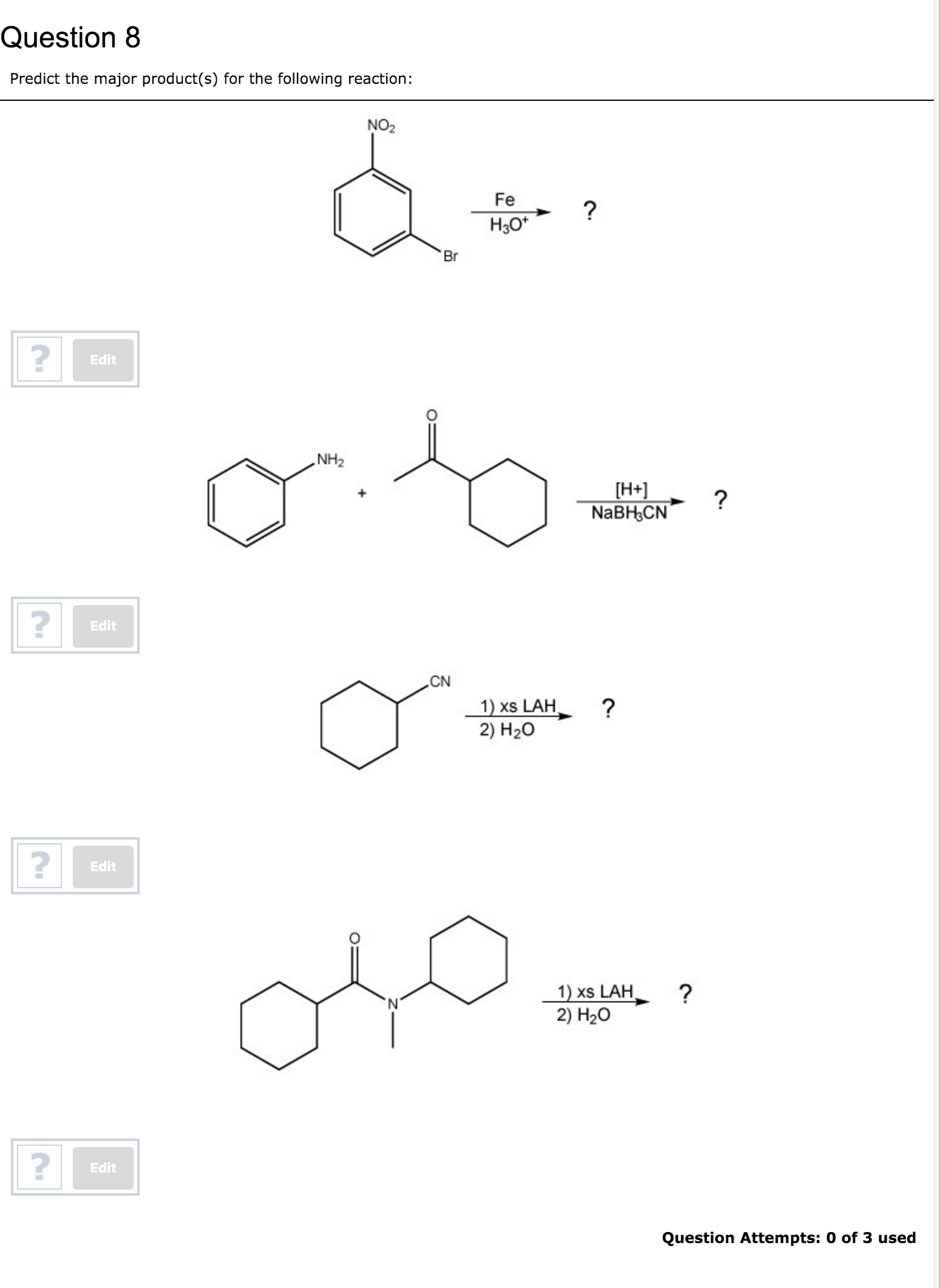 Predict The Major Product S Of The Following Reaction Solved Predict the major product(s) for the following | Chegg.com