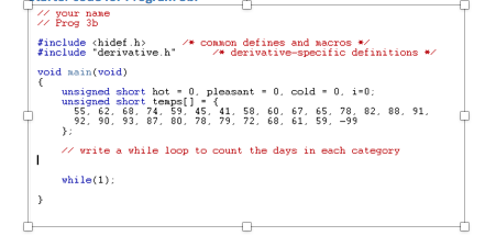 Solved Write A Program To Process A Collection Of Daily High 