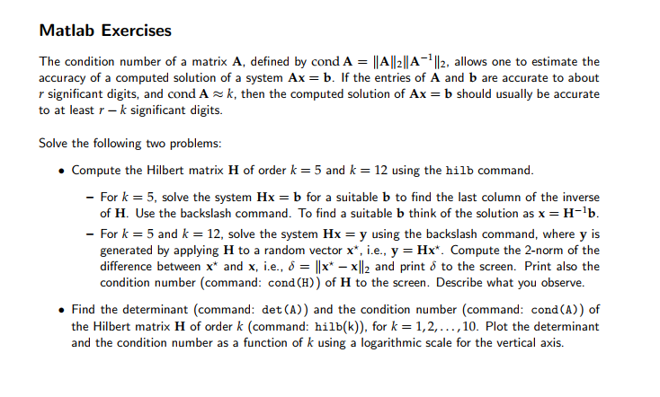 matlab-exercises-the-condition-number-of-a-matrix-a-chegg