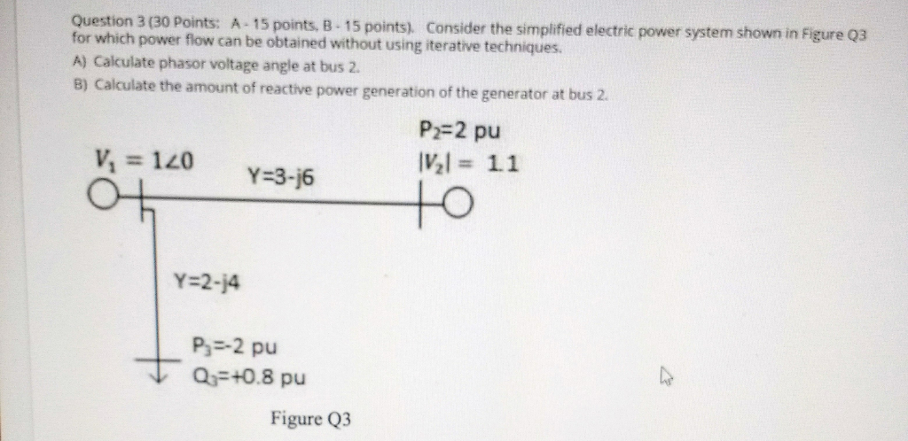 Solved Question 3 (30 Points: A- 15 Points, B- 15 Points). | Chegg.com