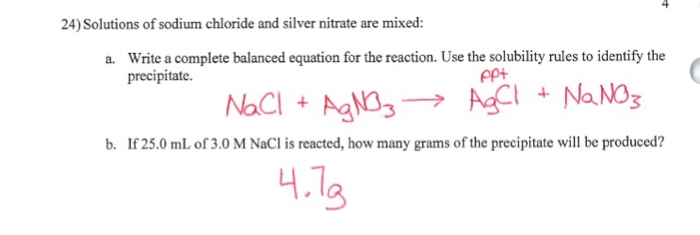 solved-solutions-of-sodium-chloride-and-silver-nitrate-are-chegg