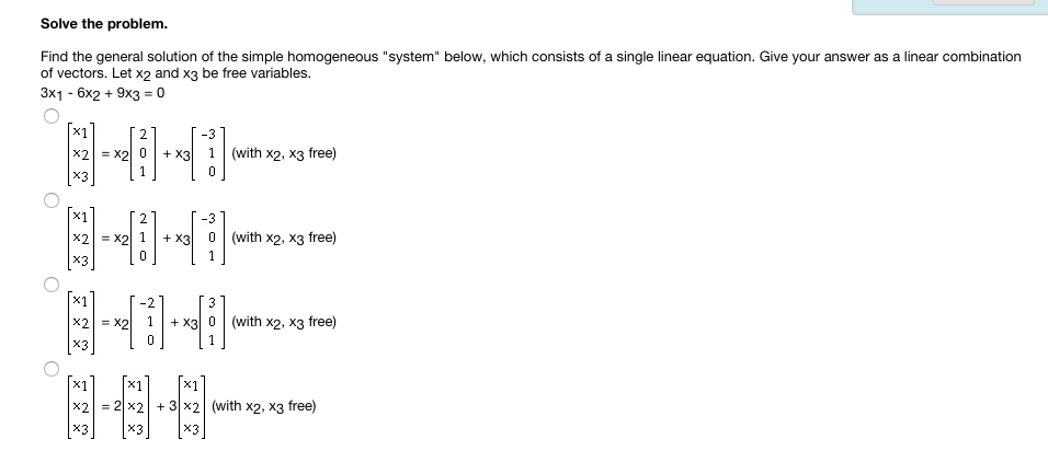 Solved Solve the problem. Find the general solution of the | Chegg.com