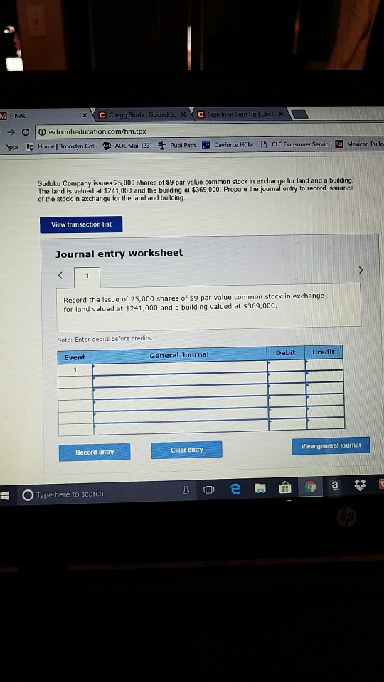 Solved M FINAL Chegg Study Guided Sc Sign In Or Sign U X Chegg