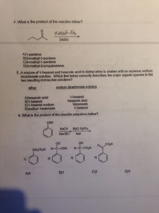 Solved Organic chemistry II