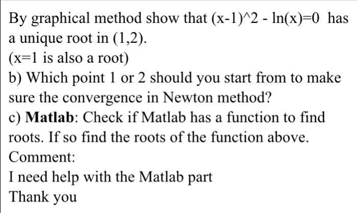 solved-by-graphical-method-show-that-x-1-2-ln-x-0-has-chegg