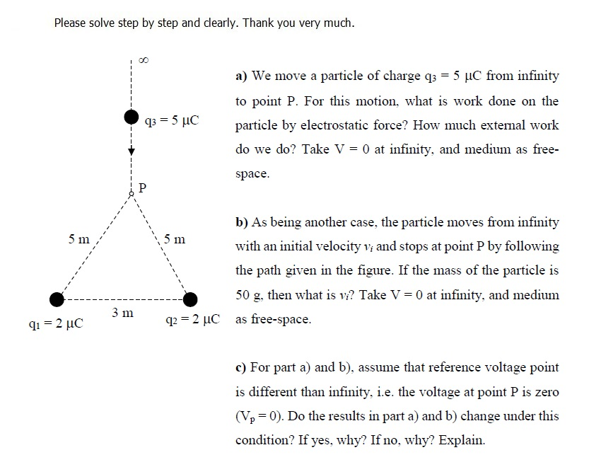 Solved Please solve step by step and clearly. Thank you very | Chegg.com