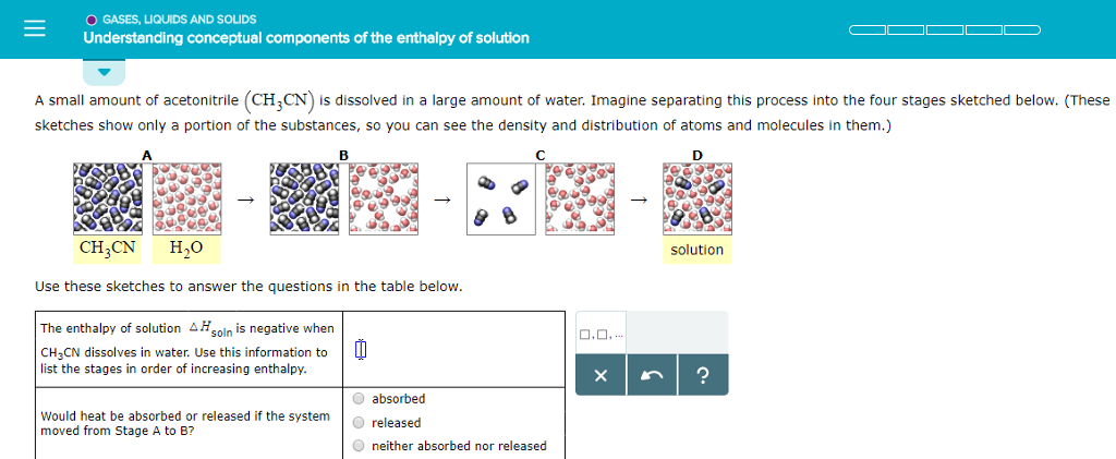 Solved O GASES, LIQUIDS AND SOLIDS -Understanding conceptual | Chegg.com