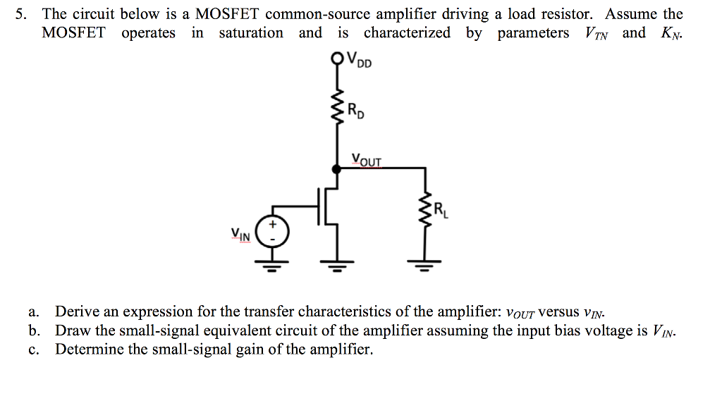 current load using mosfet