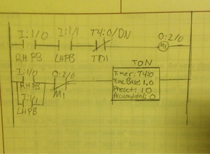 Solved This is for PLC, I did a schematic drawing of the