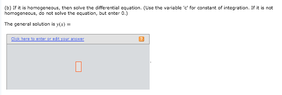 Solved Consider The Differential Equation. Chapter 2, | Chegg.com