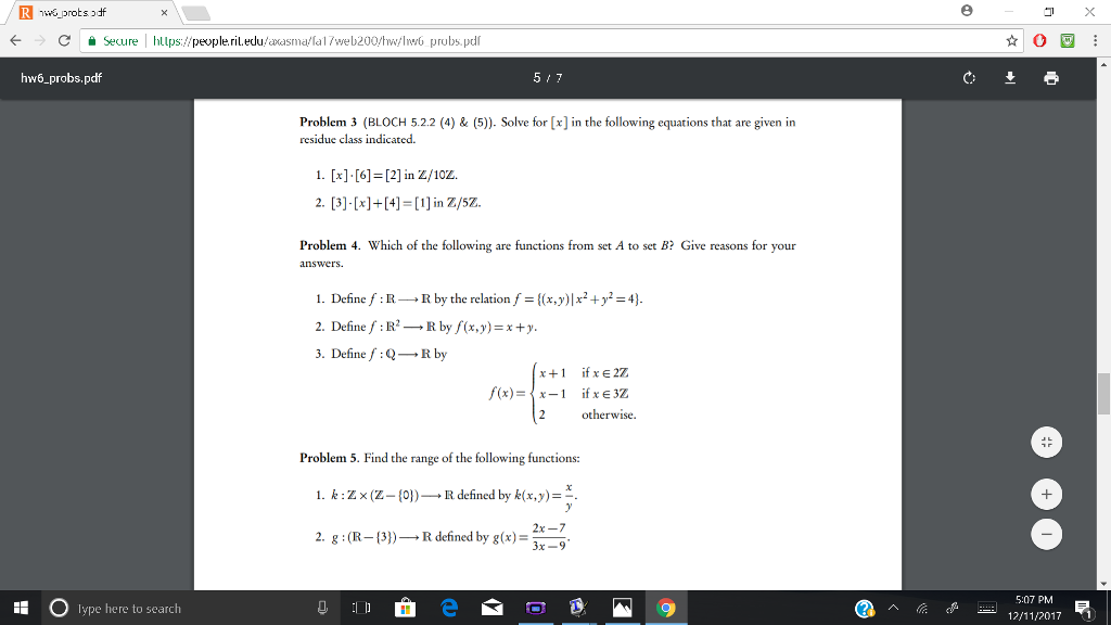 Solved d 을 Secure | h11ps://peopleril.edu/co | Chegg.com