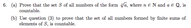 Denumerable Set Examples Solved (Question 3: Let A be a denumerable set. Prove that | Chegg.com