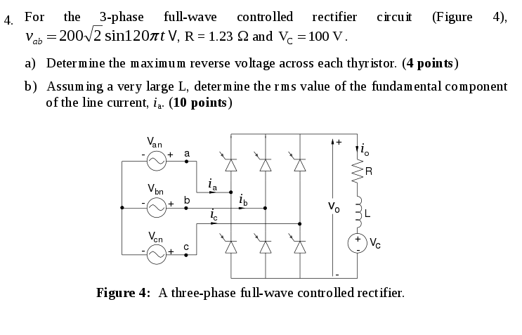 solved-for-the-3-phase-full-wave-controlled-rectifier-chegg