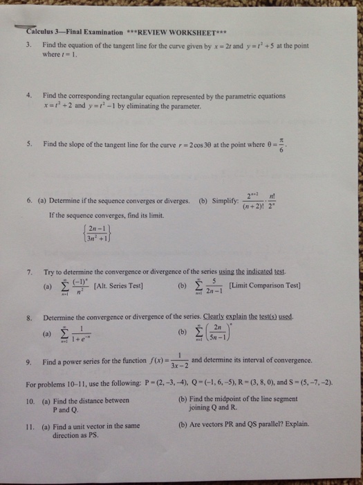 Solved Find the equation of the tangent line for the curve | Chegg.com