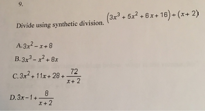 3 5x 2 6x 8